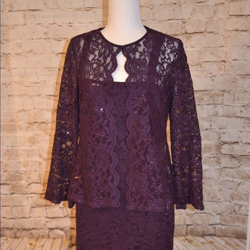 Beautiful New Marina Dress with jacket.